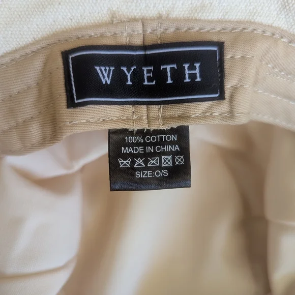 Wyeth Canvas Wide Brim Bucket Sun Hat - Picture 8 of 11